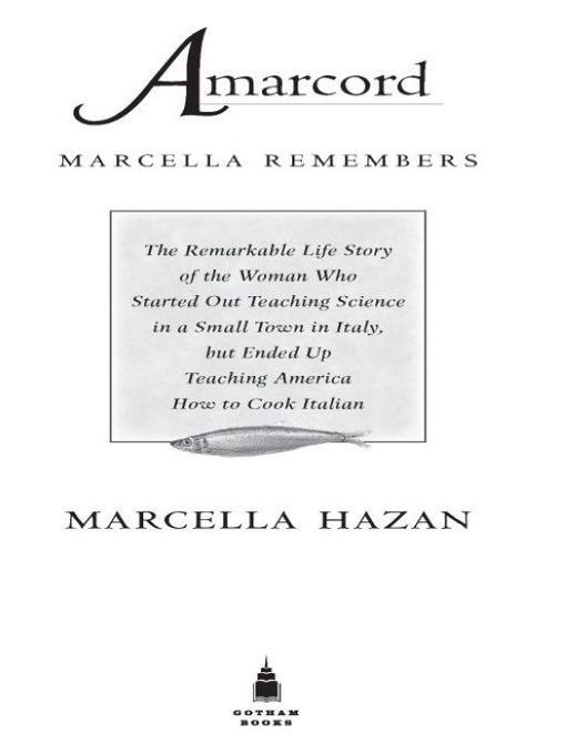 Title details for Amarcord by Marcella Hazan - Wait list